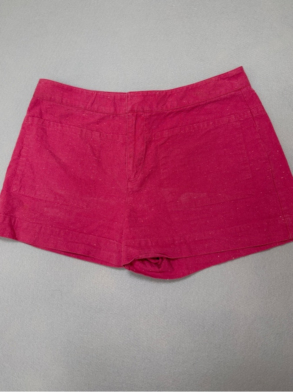 kate spade Saturday Raspberry Pink High-Waist Tailored Shorts